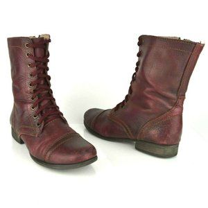steve madden troopa burgundy